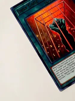 Yugioh Iron Cage BLRR-EN012 ULTRA RARE 1st Edition NM - Image 4