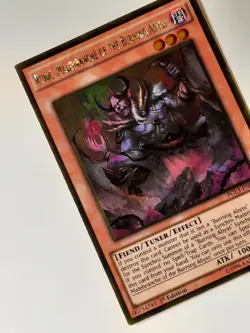 Yugioh Rubic, Malebranche Of The Burning Abyss PGL3-EN046 GOLD RARE 1st Ed MINT - Image 4