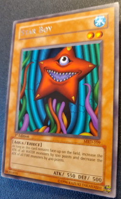 Yu-Gi-Oh! Star Boy - MRD-109 - Metal Raiders 1st Edition Vintage 2002 Near Mint - Image 3