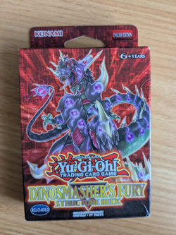 Yu-Gi-Oh Structure Deck SR04 Dinosmasher's Fury Unlimited Sealed - Image 1