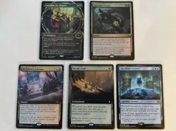 MTG Rare Foil And Regular 5 Card Lot Water Crystal - Image 1