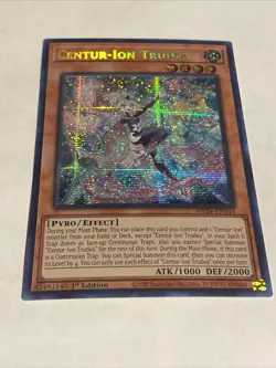 YU-GI-OH! Centur-ion Trudea MP24-EN144 Prismatic Secret Rare NM - Image 2