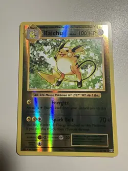 Raichu Holographic Pokemon Card - 1st Edition Jungle Series - Image 1