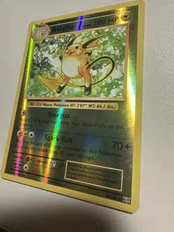 Raichu Holographic Pokemon Card - 1st Edition Jungle Series - Image 2