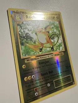 Raichu Holographic Pokemon Card - 1st Edition Jungle Series - Image 3