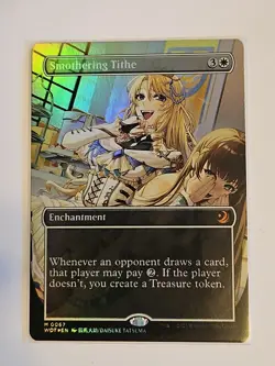 MTG English Smothering Tithe (Anime Borderless) NM Foil - Image 1