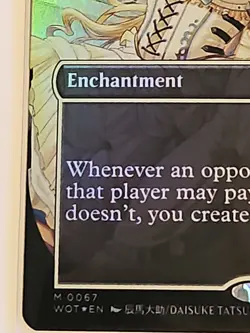 MTG English Smothering Tithe (Anime Borderless) NM Foil - Image 3