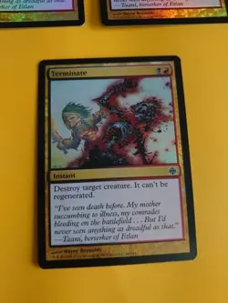 Terminate x3 Instant Alara Reborn. Magic the Gathering FOIL 3 Card. - Image 2