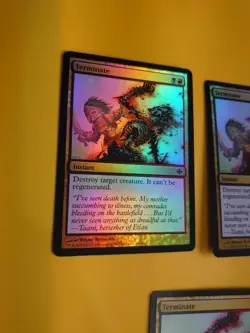 Terminate x3 Instant Alara Reborn. Magic the Gathering FOIL 3 Card. - Image 4