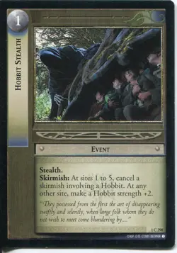 Lord Of The Rings CCG FotR Card 1.C298 Hobbit Stealth - Image 1