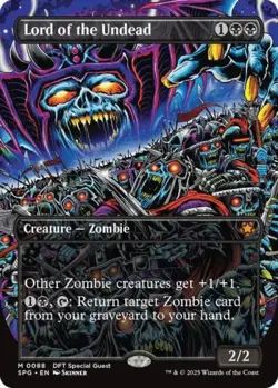 Lord of the Undead (Borderless) - Near Mint MTG Special Guests - Image 1