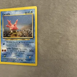 Corsola 37/75 | Neo Discovery | Non Holo Pokemon Card LP - Image 2