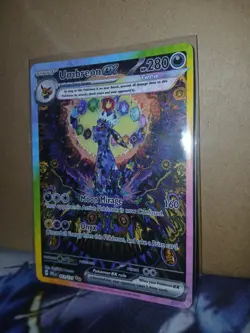 Umbreon EX Prismatic Evolutions Holo Card 161/131 NM Condition - Image 1