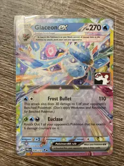 Glaceon ex 026/131 Prize Pack Series 7 Near Mint Pack Fresh Pokemon Card - Image 1