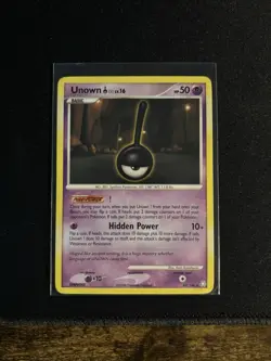 Unown 42/146 Legends Awakened Rare Non-Holo Card RARE - Image 1