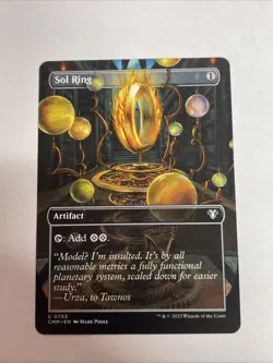 Sol Ring (Borderless) Commander Masters #793 Uncommon - Image 1