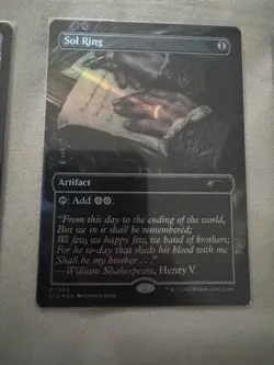 Sol Ring (1696) (Rainbow Foil) Secret Lair Drop Foil - Image 1