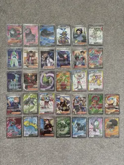 Pokemon TCG Scarlet & Violet: 33 Ultra Rare Pokemon/Full Art Trainer Bundle - NM - Image 1