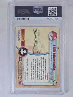 1999 Pokemon Topps Ninetails T.V. #38 - PSA 7 - NM - Image 2