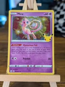 Pokemon TCG Mew Celebrations 011/025 Holo Holo Rare - Image 1