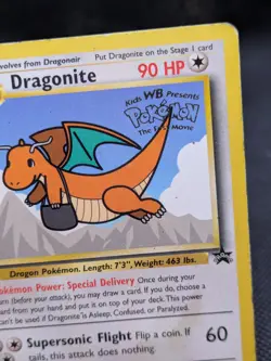 Pokemon Dragonite Black Star Promo 5 WOTC Played - Image 2