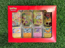 Lot of 2 / Pokemon TCG: Scarlet & Violet 151 Mini-Tins 4 Pack SAMS CLUB/ In Hand - Image 2