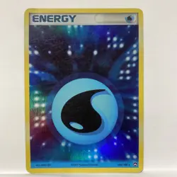 Water Energy - 105/108 EX Power Keepers Pokemon TCG - LP Surface scratch - Image 1