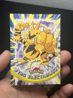 2000 Pokemon ELECTABUZZ #125 Non-Holo Topps TV Animation Series 3 - Image 1