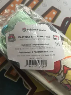 Pokemon Sealed Playmat & Bag - Pikachu Car Anaheim Worlds 2025 - New - Image 3
