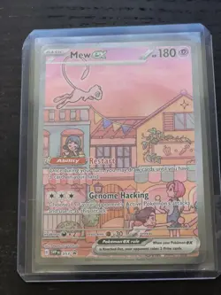 Mew ex SVP 053 Pokemon TCG Scarlet Violet 151 Black Star Promo Full Art | NM - Image 1