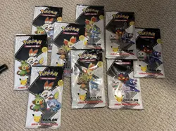(9) POKEMON TCG First Partner Packs - Galar, Kalos, Alola Regions - Sealed - Image 1