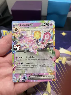 Espeon EX 034/131 NM Stamped Pokemon Play! Prize Pack Series - Image 1
