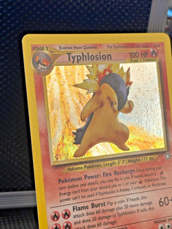 Pokemon - Neo Genesis 2000 - Typhlosion [Holo Rare] #17/111 NM-MT - Image 2