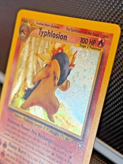 Pokemon - Neo Genesis 2000 - Typhlosion [Holo Rare] #17/111 NM-MT - Image 3