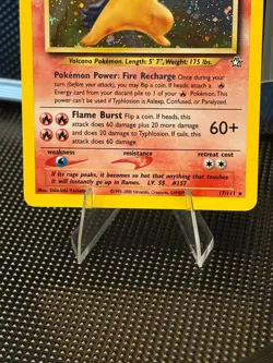Pokemon - Neo Genesis 2000 - Typhlosion [Holo Rare] #17/111 NM-MT - Image 5