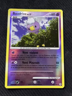 BAUDRIVE REVERSE - POKEMON 46/130 DIAMANT ET PERLE BASE PROCHE DU NEUF FR - Image 1