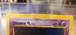Pokemon Neo Destiny Unown [Q] Uncommon 59/105 | Very Good Condition - Image 2
