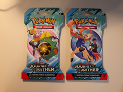 Pokemon Journey Together & Temporal Forces Sleeved Sealed Pack Lot ( 5 ) - Image 5