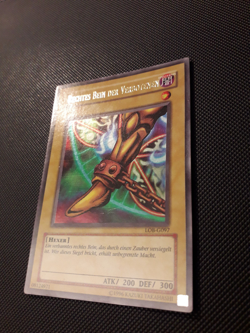 Yu-Gi-Oh! Rechtes Bein der Verbotenen, LOB-G097, UR, 2. Auflage, Deutsch, NM-EX - Image 3