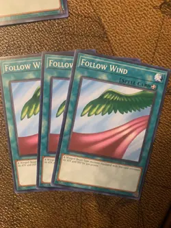 Yugioh Follow Wind Common LOB 25th Anniversary X3 - Image 1