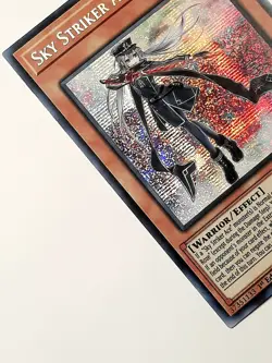 Yugioh Sky Striker Ace - Roze MP21-EN005 PRISMATIC SECRET RARE 1st Edition MINT - Image 4