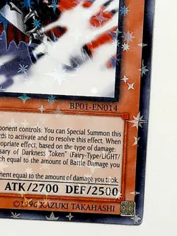 Yugioh Gorz the Emissary of Darkness BP01-EN014 STARFOIL RARE 1st Edition NM - Image 2