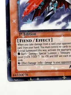 Yugioh Gorz the Emissary of Darkness BP01-EN014 STARFOIL RARE 1st Edition NM - Image 3