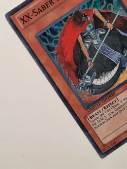Yugioh XX-Saber Darksoul CT08-EN017 SUPER RARE NM Limited Edition - Image 4