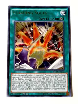 Yugioh Clashing Souls DUSA-EN038 ULTRA RARE 1st Edition NM - Image 1