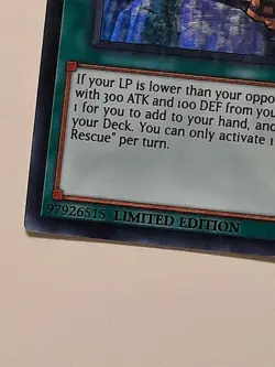 Yugioh Emerging Emergency Rescute Rescue MACR-ENSE3 SUPER RARE NM Limited Ed - Image 3