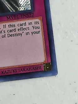 Yugioh Dig Of Destiny MVP1-ENS22 SECRET RARE 1st Edition NM Free Shipping - Image 2