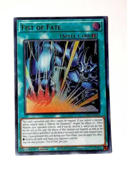 Yugioh Fist of Fate EGO1-EN003 ULTRA RARE 1st Edition MINT - Image 1