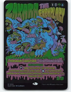 Zaxara, the Exemplary #1333 foil Magic the Gathering Card - Image 1