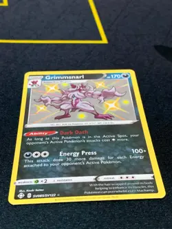 C8 POKEMON CARD GRIMMSNARL SV085 SHINING FATES SHINY VAULT NM-M HOLO RARE - Image 2